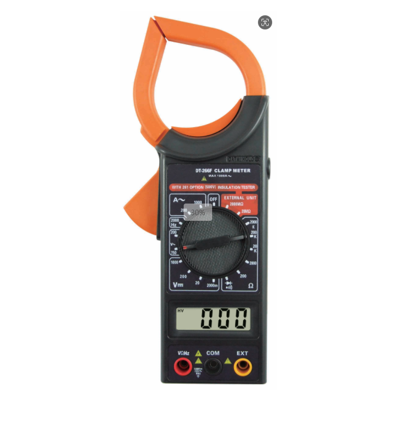 Global Bestseller All Kinds of Digital AC/DC Voltage Multimeter Tester Current Electric Clamp Meter