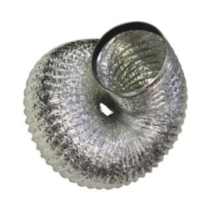 Customized Logo Ventilation Air Duct Aluminum Greenhouse Aluminum Flexible Ducting Insulated Air Conditioning Flexible Duct