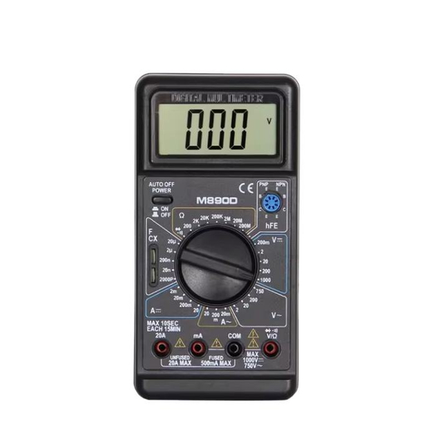 Popular Low Price Better Digital Multimeter in High Quality AC/DC LCD Digital Multimeter 750/1000V Voltmeter Ammeter Ohm Tester