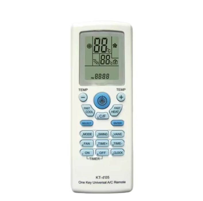 KT-E05 Universal AC Remote Control Work for Most Brand of Air Conditioner
