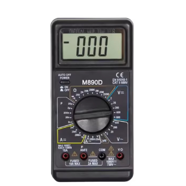 Good Price Pocket Size Mini Digital Multimeter 170*87*35Mm 750/1000V AC/DC LCD Digital Multimeter With Temperature and Frequency