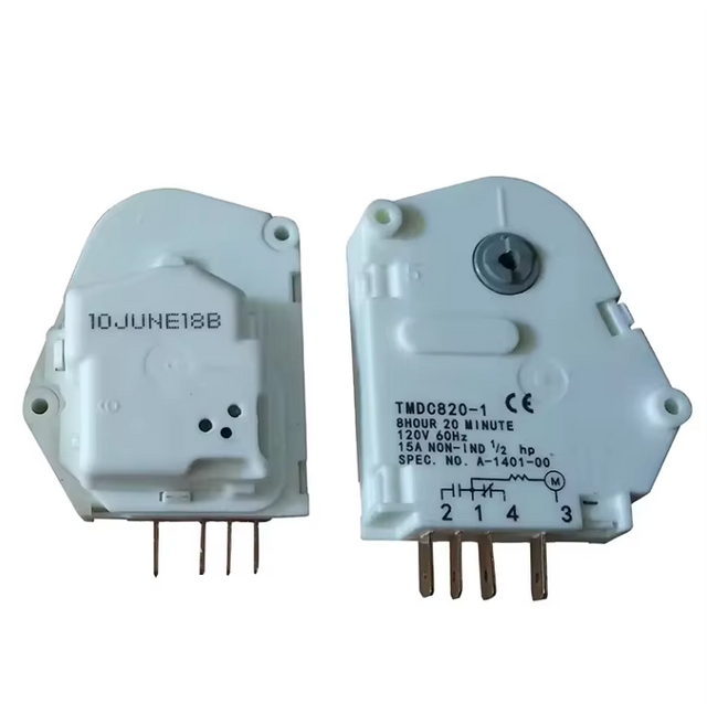Defrost Timer TMDC625-1T Refrigerator Spare Part 208V-240V 50/60Hz MAX 2W High Quality Defrost Timer for Refrigerator