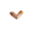 China Factory Price Copper Swivel Elbow Fitting Factory Direct Sale 90 Degree Tube Brass Male Connector Elbow
