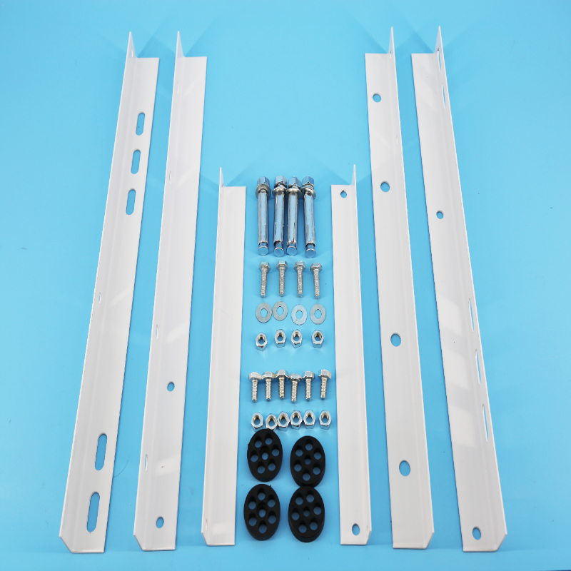 Outdoor White Factory Supply Wholesale Air Conditioning Bracket 18000btu to 36000btu Beam Support Anti Vibration Mount Bracket
