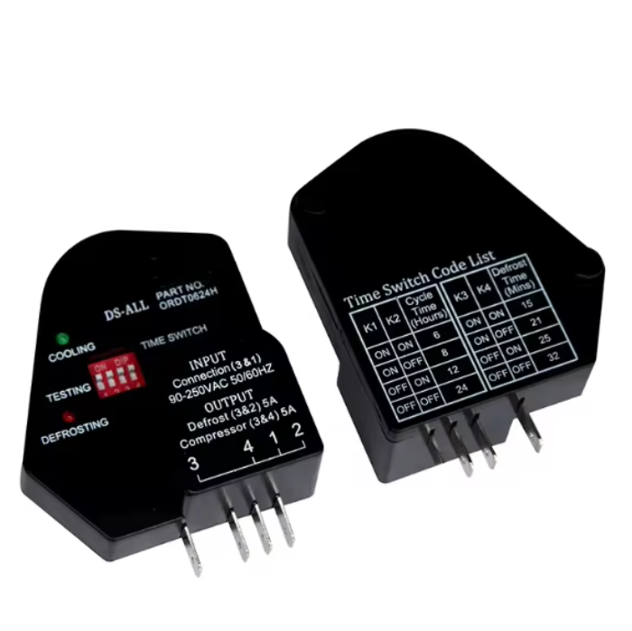 Factory Made 115V Refrigerator Defrost Timer Fridge Parts Popular Wholesale Refrigerator Spare Parts Digital Timer Refrigerator
