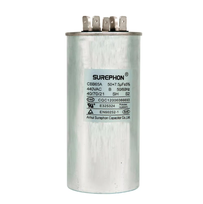 Cbb61 Fan Capacitor 450V 1Uf 1.5Uf 2Uf 2.5Uf 3Uf 3.5Uf 4Uf 4.5Uf 5Uf Motor Fan Capacitor