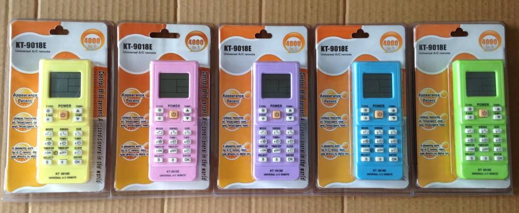 Universal A/C Air Condition Remote Controller for Air Condition Wholesale Remote Control Tv Box Remote Control Kt-9018e