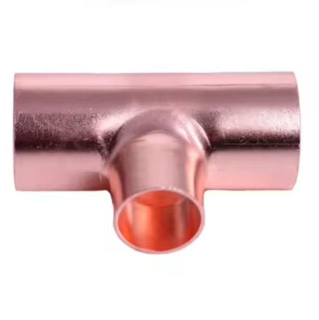 Copper Tee Elbow Fittings for Air Conditioner Plumbing