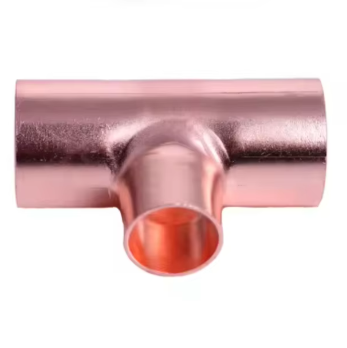 Copper Tee Elbow Fittings for Air Conditioner Plumbing