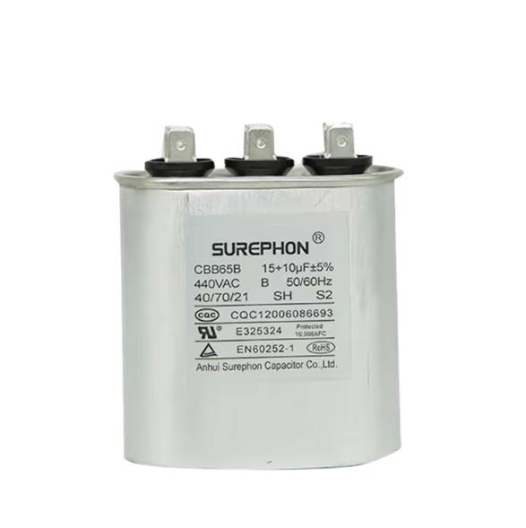 Factory Direct Sales 450V Cbb61 Terminal Ceiling Fan Motor Running Capacitor