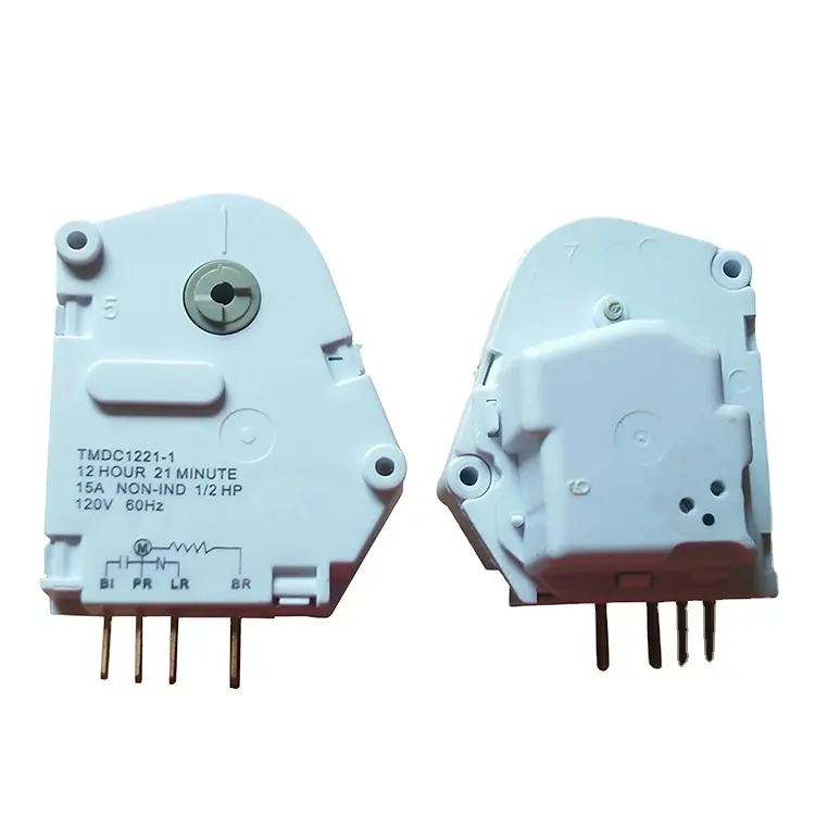 High Quality TMDC621-1Defrost Timer TMDC825-1 Refrigerator Spare Part 100V-125V 50/60Hz Defrost Timer for Refrigerator MAX 2W