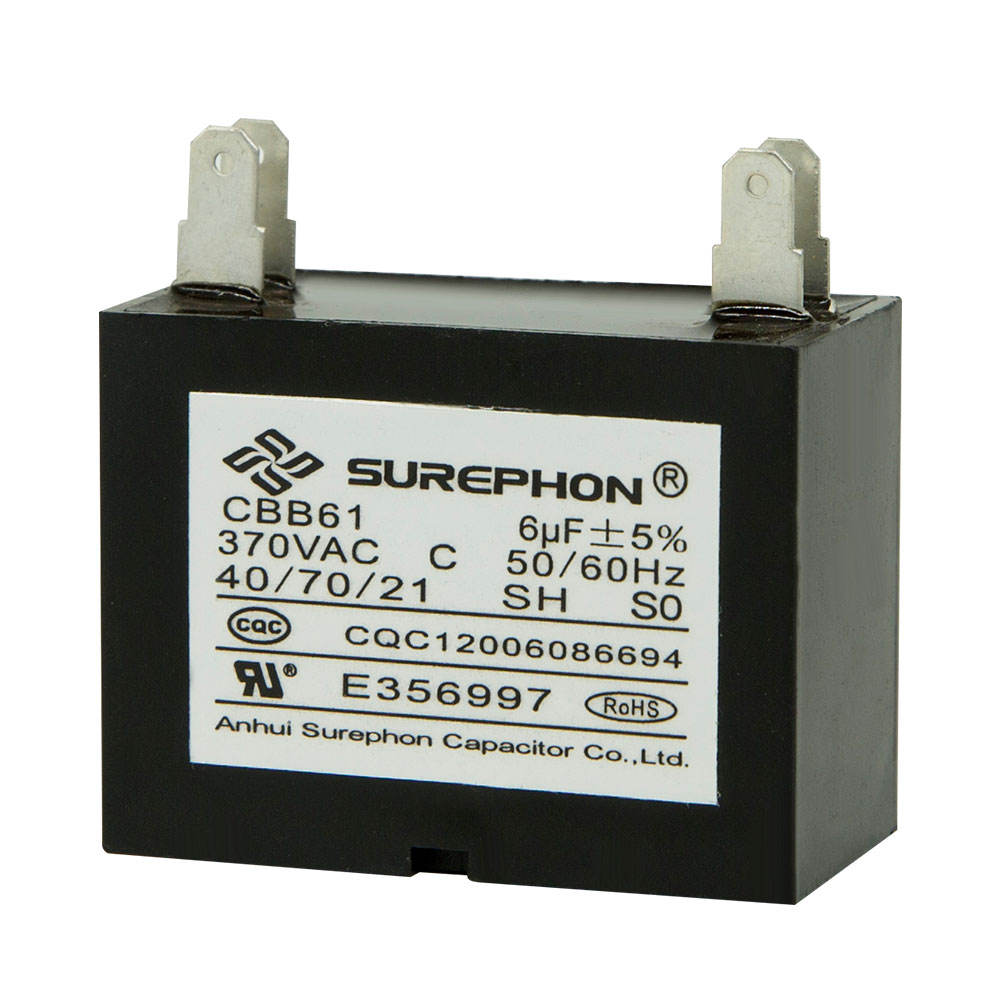Factory Direct Sales Good Quality Starting Capacitor Air Conditioner Parts Fan Capacitor