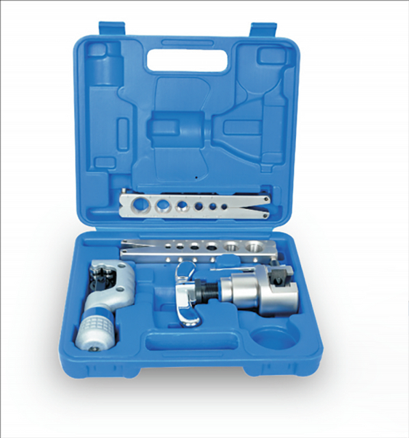 China Industrial Grade Heavy Duty Alloy Air Conditioner Service Hand Tools Kit Including Flair Swaging Tool in Various Sizes