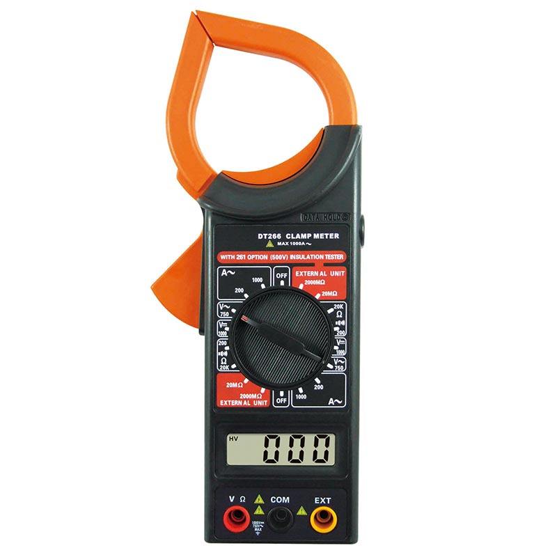 China Factory High Quality Electronic Tester AC/DC CLAMP Meter TD266 1000A