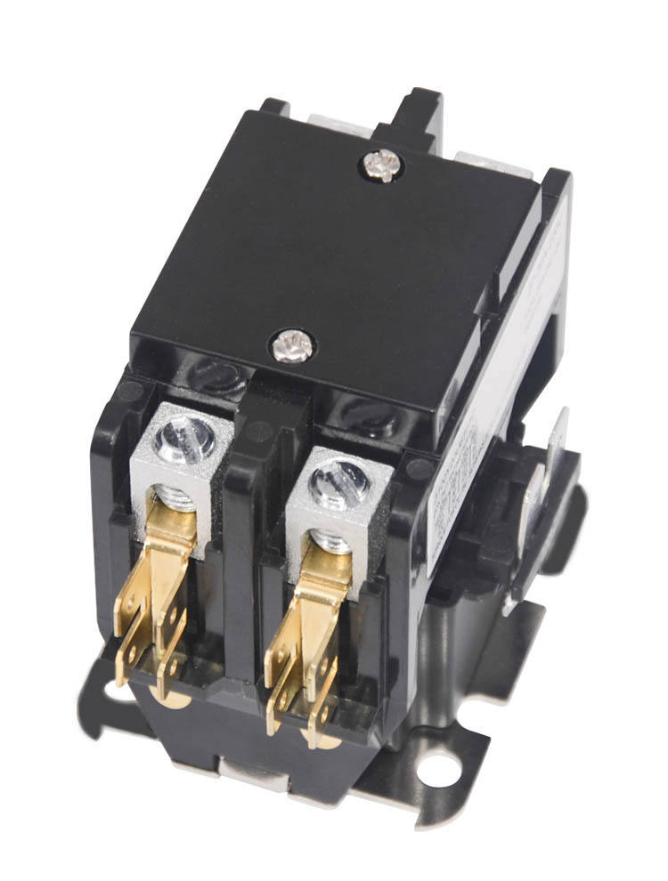 HVAC System Contactor Ac air Pole 2p Definite Purpose Coil 24 Dp 30a for air Conditioner Quality 40a 120 240vac Contactor
