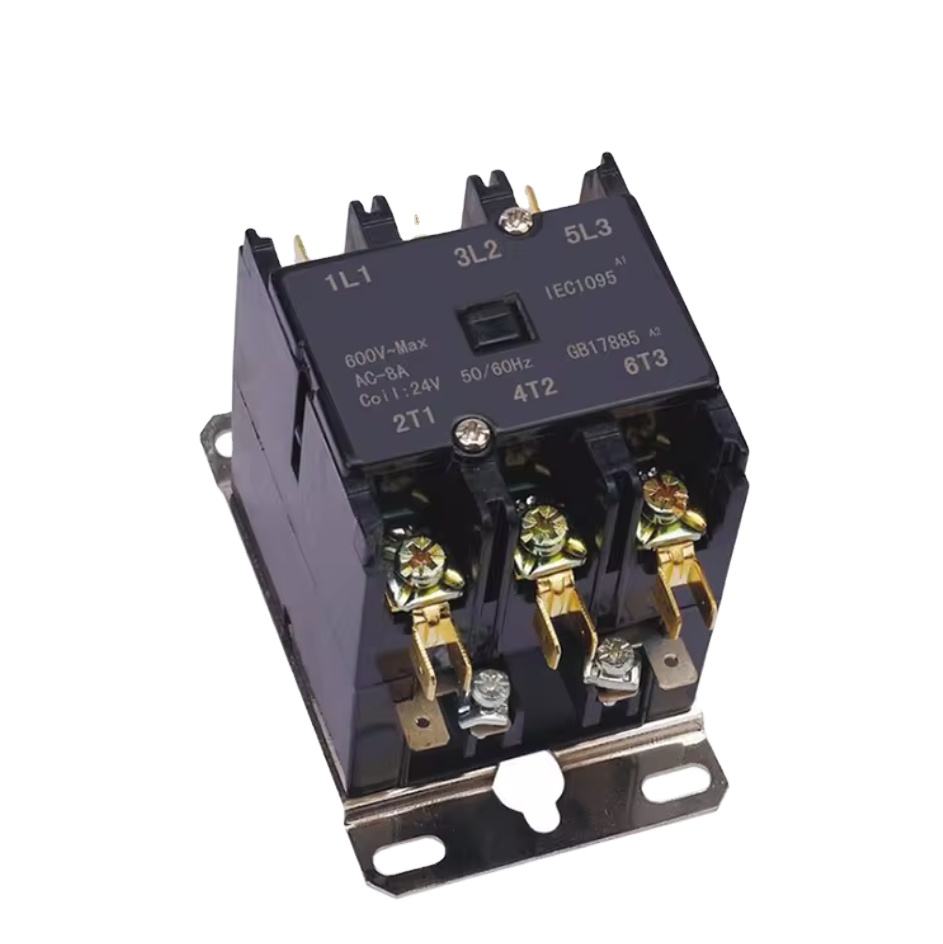 High Quality Factory Price Connectors Magnetic 1P-20A-24V Ac Contactor Ac Types of Contactors 220V 380V 12V 24V 36V 110V