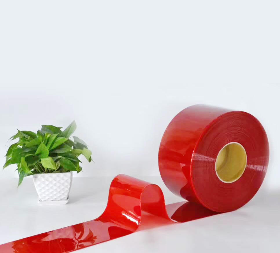 High Quality Transparent Pvc Pet Door Strip Curtain Hanger Door Curtain Anti Static Pvc Strip Welding Screen PVC Strip