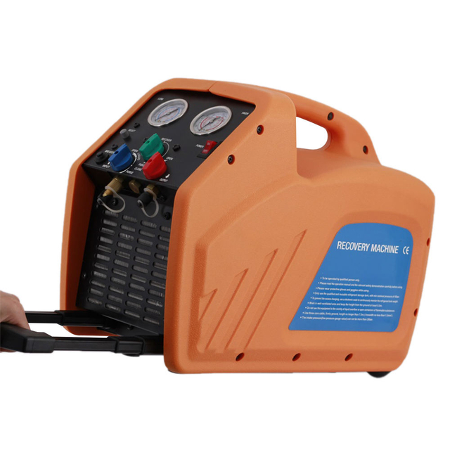 China Manufacture Price Auto AC 220v R404a R134a Refrigerant Recycling Machine Refrigerant Recovery Cylinder HVAC Recovery