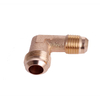 China Factory Price Copper Swivel Elbow Fitting Factory Direct Sale 90 Degree Tube Brass Male Connector Elbow