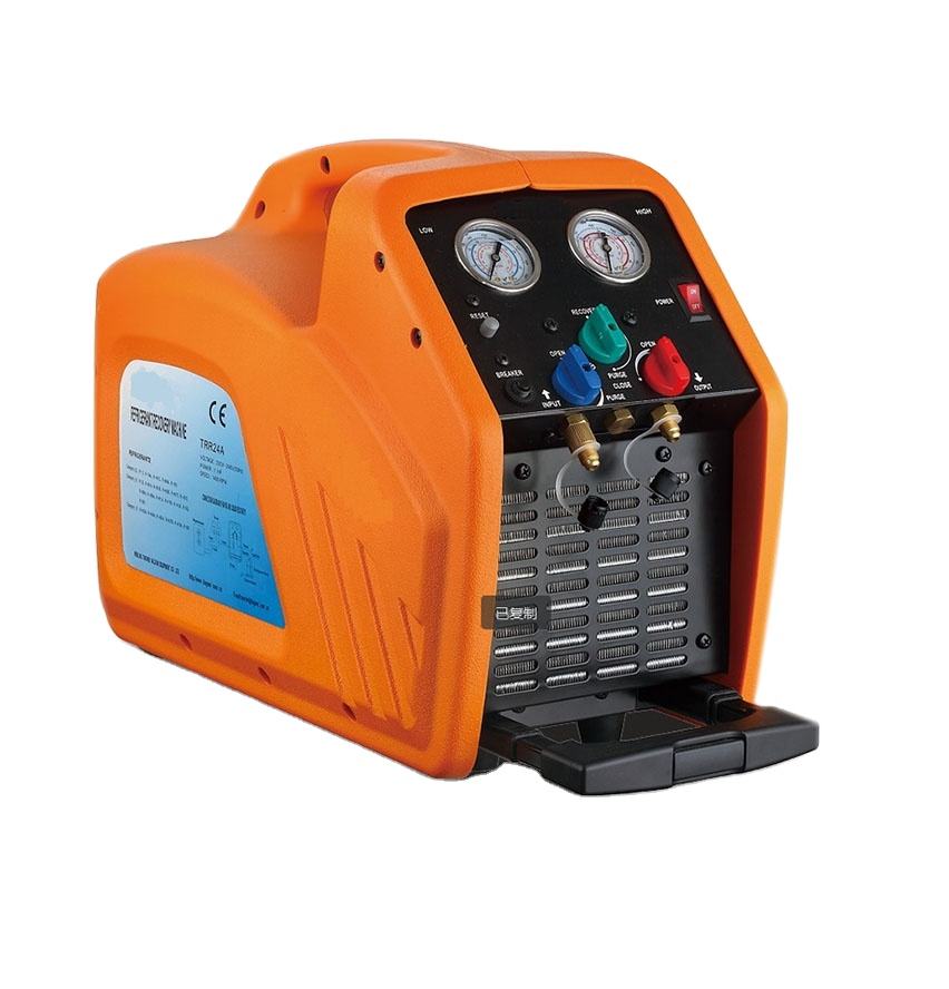 Good Sales Portable 1HP Refrigerant Recovery Machine for Auto air Conditioning Maintenance R32 R410A Refrigerants