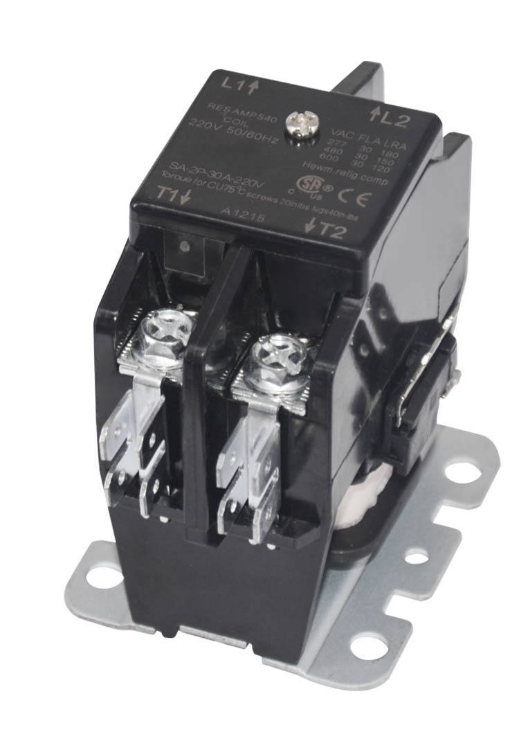 High Voltage 2/ 3/ 4 Poles Ac Air Conditioner Contactor 220V 20A 30A 40A for Refrigeration Equipment