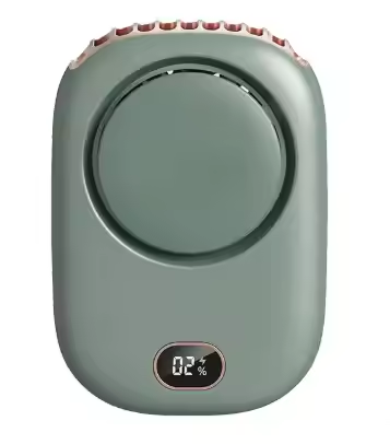 New Style Hot Sale Hands Free Rechargeable Fan Mini Portable Wearable Fans 3 Speed USB Hanging Clip Fan Suitable for Summer