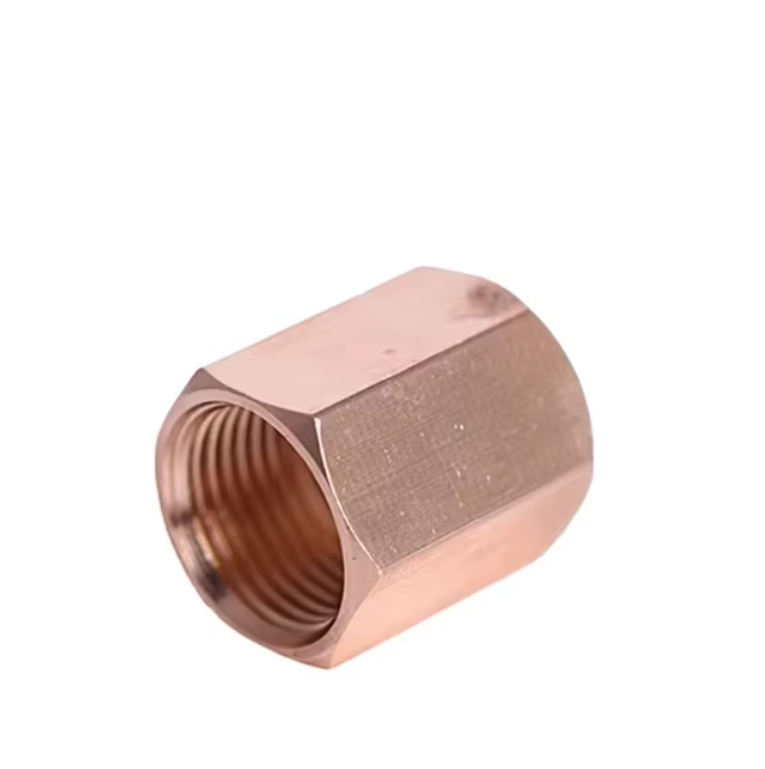 Peerless Quality Brass Compression Fitting Copper Swivel Fitting Customized CNC Machined Steel Brass Hex Standoff or Hexagon Nut