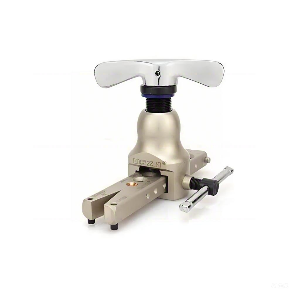 WK-8P Portable Refrigeration Tool Box Charging Hose Flaring Tool Pipe Cutter and Manifold Pressure Gauge HVAC Tool Suitcase