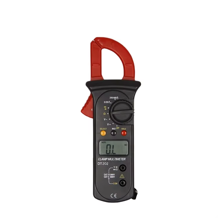 Factory Direct Auto Measuring Hot Selling Digital Clamp Meter DT26C Handheld Portable Ac Dc Current Digital Multimeter