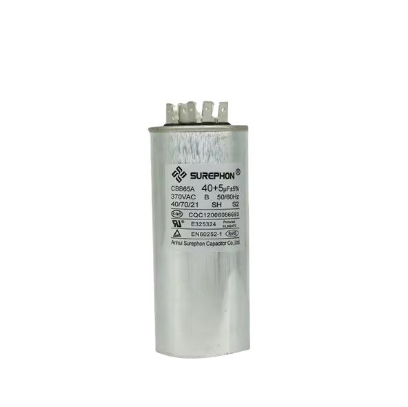 Factory Direct Sales Cbb61 Fan Capacitor 2Uf 2.5Uf 3Uf 4Uf 5Uf 6Uf 7Uf 450V Fan Capacitor