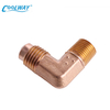 China Supplier 5/8 Sae* 5/8 Sae Pipe Fitting Brass Air Coupling Pipe Fitting Connection 90 Degree Brass Elbow