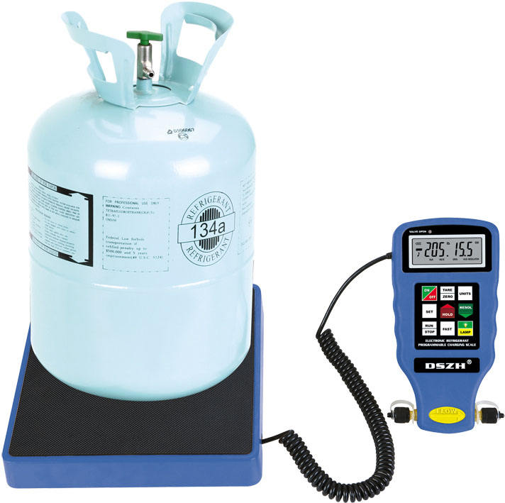 Hot Sales Air Conditioner Portable Accurate Electronic Scale Refrigerant Charging Scale for Refrigerants Weight Balance Scale