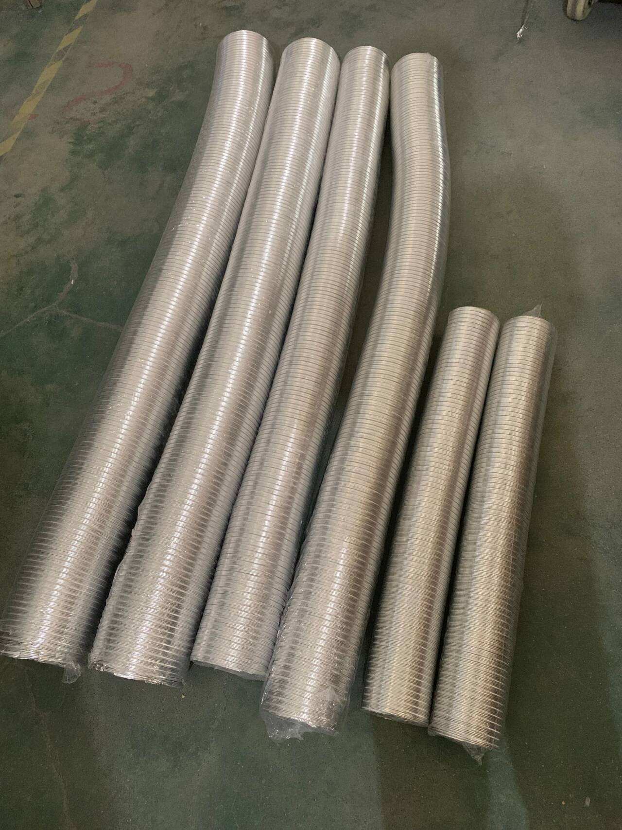 High Quality Factory Air Conditioning Semi-Rigid Aluminum Flexible HVAC Ducting Ventilation Duct