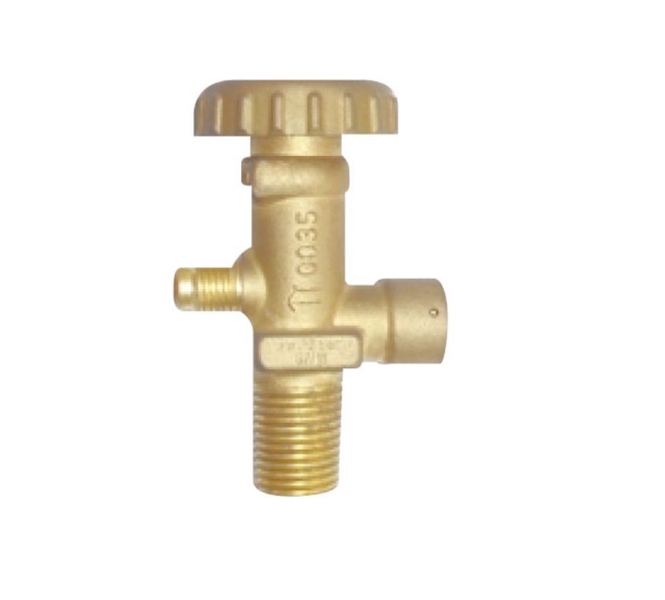 China Factory Valve Manufacturer High Quality Long Life Liquefied Petroleum Gas Cylinder Brass Valve Safety LPG Valve