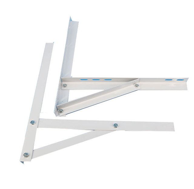 Outdoor White Factory Supply Wholesale Air Conditioning Bracket 18000btu to 36000btu Beam Support Anti Vibration Mount Bracket