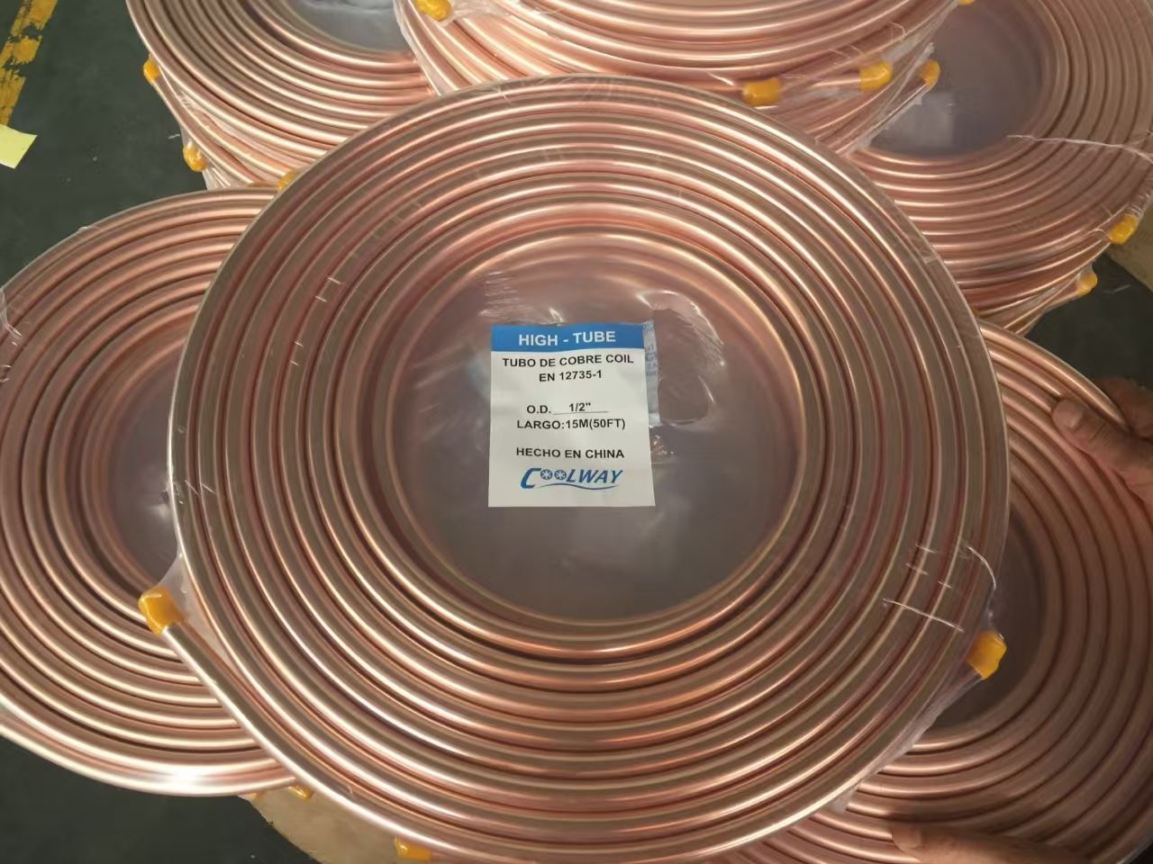 One of the Best Exporters in China High Quality Copper Pipe Pancake Copper Tube Air Conditioner Pancake Coil