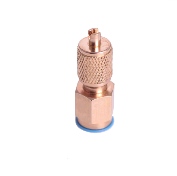 Air Conditioning Copper Pipe Fitting Copper Tube Fitting Male Sae Quot Way for Forged 45 Degree Refrigeration High Threaded