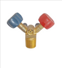 China Factory Refrigerants Gas Cylinder Valve High Pressure Brass Valve and Shut off Valve for Gas Recovery Tank