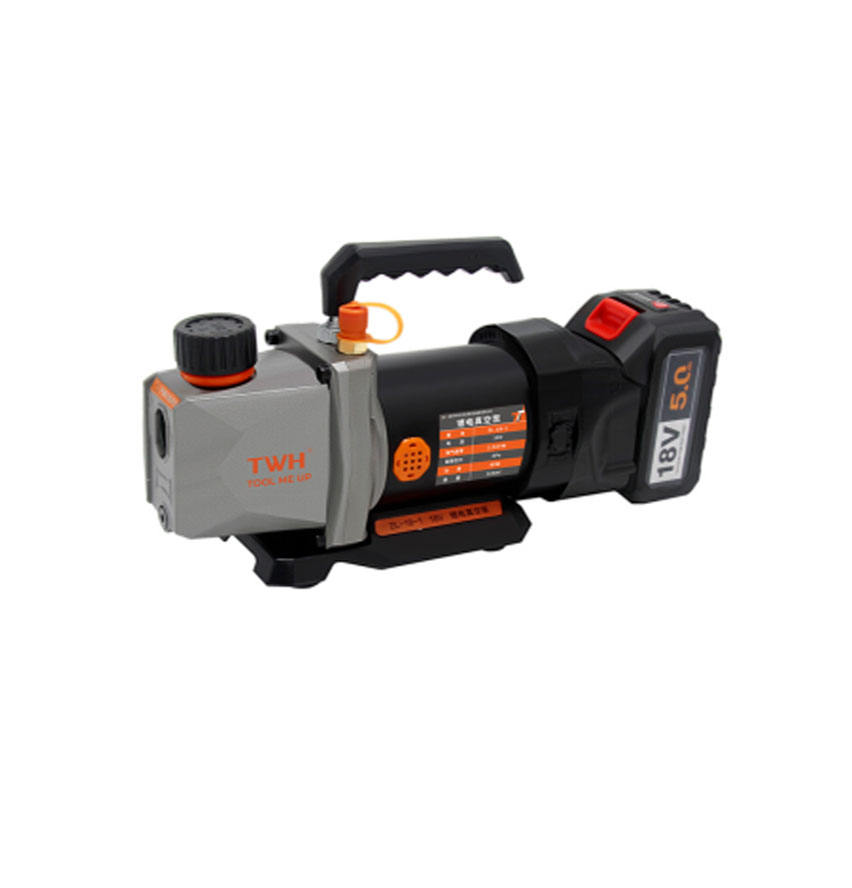 China Factory Wholesale HVAC 18V 2.5CFM Refrigeration DC Brush Motor Lithium Battery High Pressure Electric Vacuum Pump