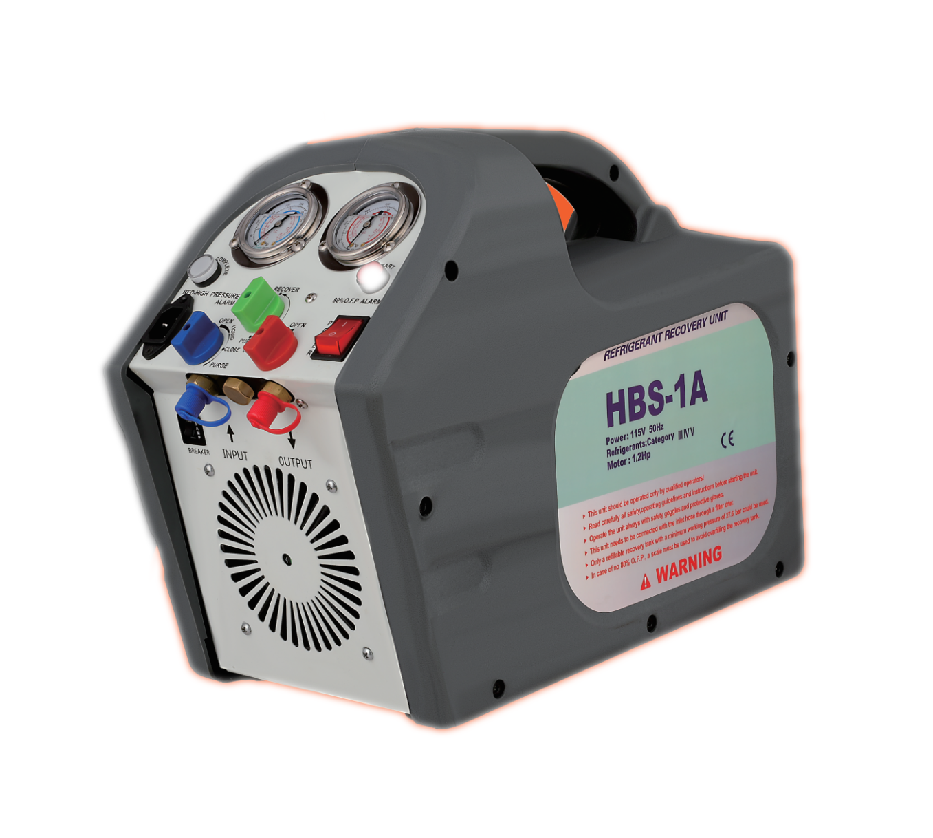 Automotive AC air Conditioning Refrigerant Recovery Machine R134A freon ...