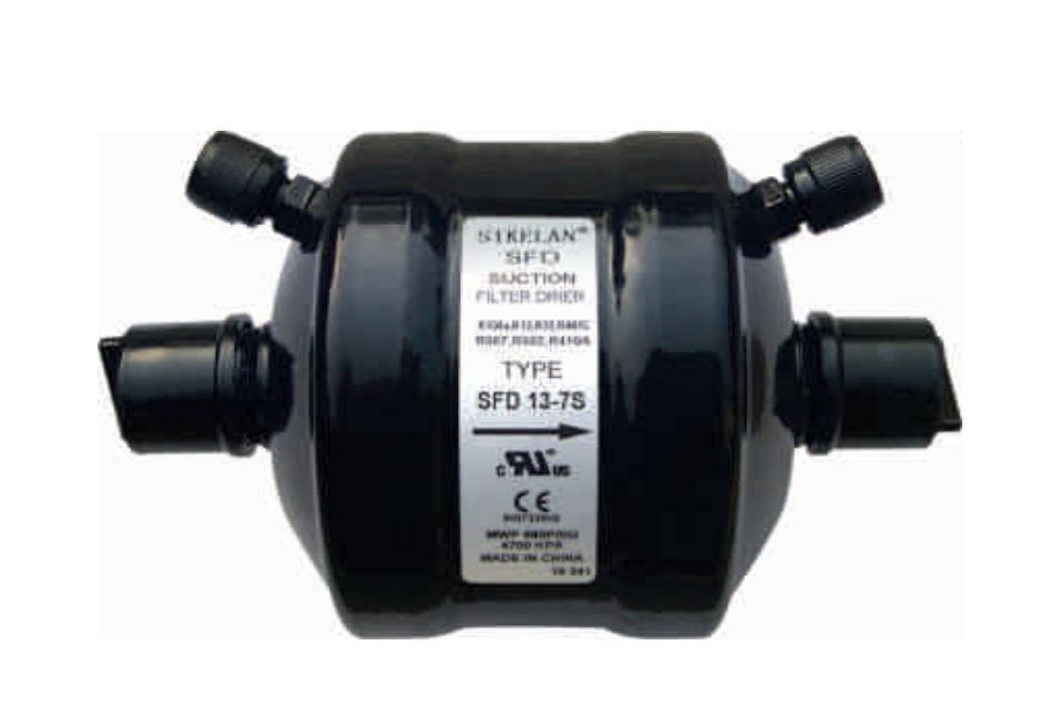 1.10SFX Refrigeration HVAC Parts Wholesale SAE or ODF R134a R12, R404a, R407a Molecular Sieve Liquid SuctionI Line Filter Drier