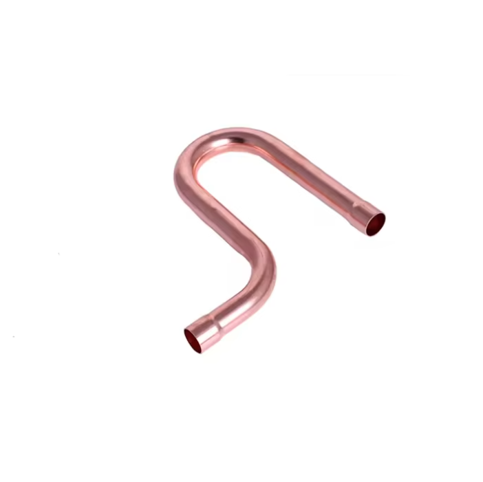 High Quality air Conditioner Parts Perforated Pipe Metal Joint Chinese Supplier Directly Supply Copper Fittings for Pipe Rack