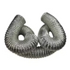 High Quality Flexible Good Price Aluminum Combi Flexible and Compressible Round Aluminum Foil Single or Double Layer Air Duct