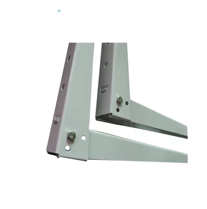 High Quality Adjustable Air Conditioner Support Rubber Vibration Wall Mount Folding Brackets for Air Condition