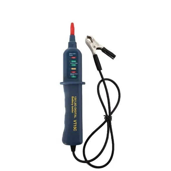 High Quality New Style AC DC Non Contact Voltage Tester Low Cost Portable Metal High Voltage test Pen Detector Digital LCD