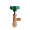 Manufacture Hot Selling Brass Electrical Fitting Refrigeration Part Universal Control Valve Refrigerant Can Tap Valve