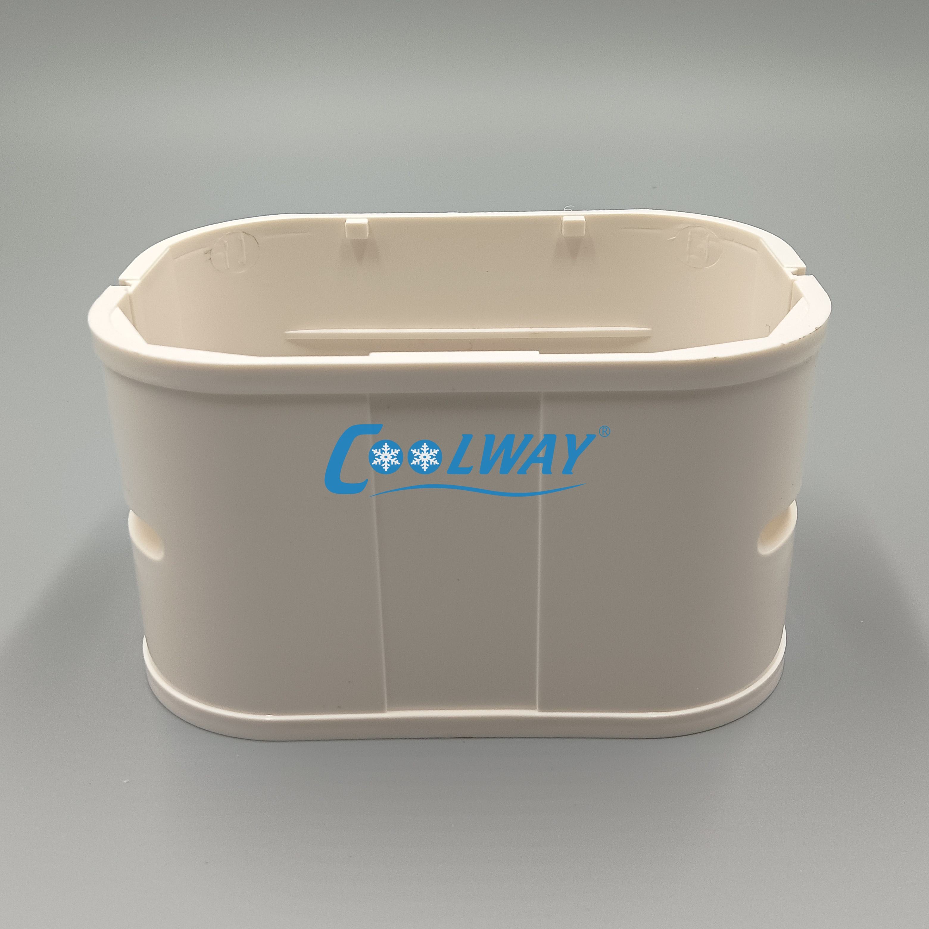 Mini Split Line Set Cover Air Conditioner Decorative PVC Line Cover Kit Suitable for Heat Pumps