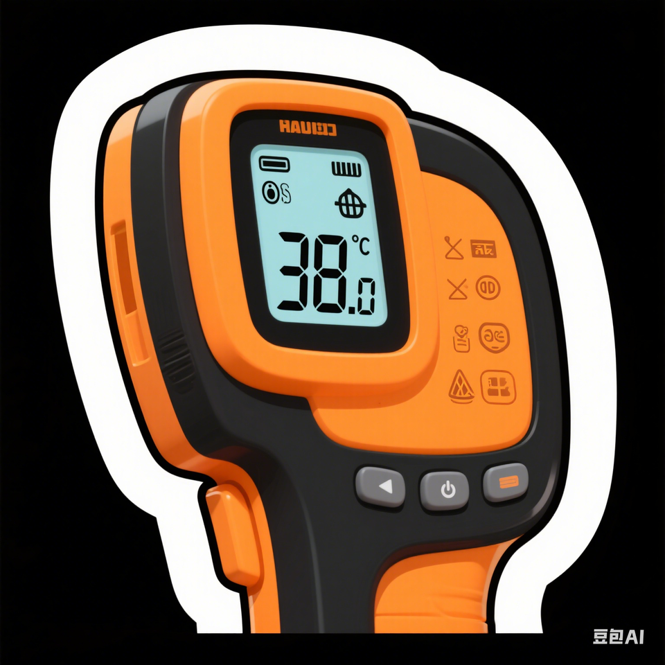 China Manufacturer High Accuracy Non-contact Thermometer Portable Infrared Digital Sensors Digital Thermometer Price