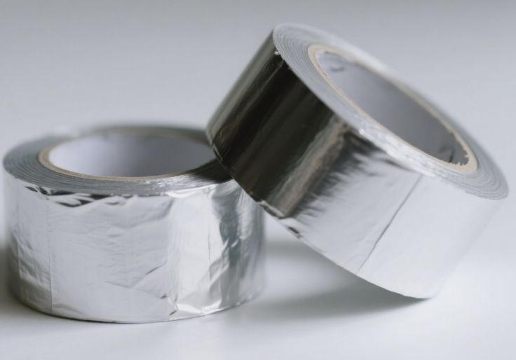 High Quality Factory Direct Sales Duct Tape Double Sided Aluminum Foil 0.1mm Customized Food Packaging Laminated Foil Aluminum