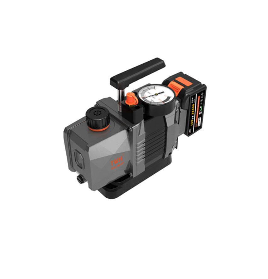 China Hot Sale 18V Lithium Battery DC Brushless Motor Vacuum Pump for AC Air Conditioner Refrigerant HVAC